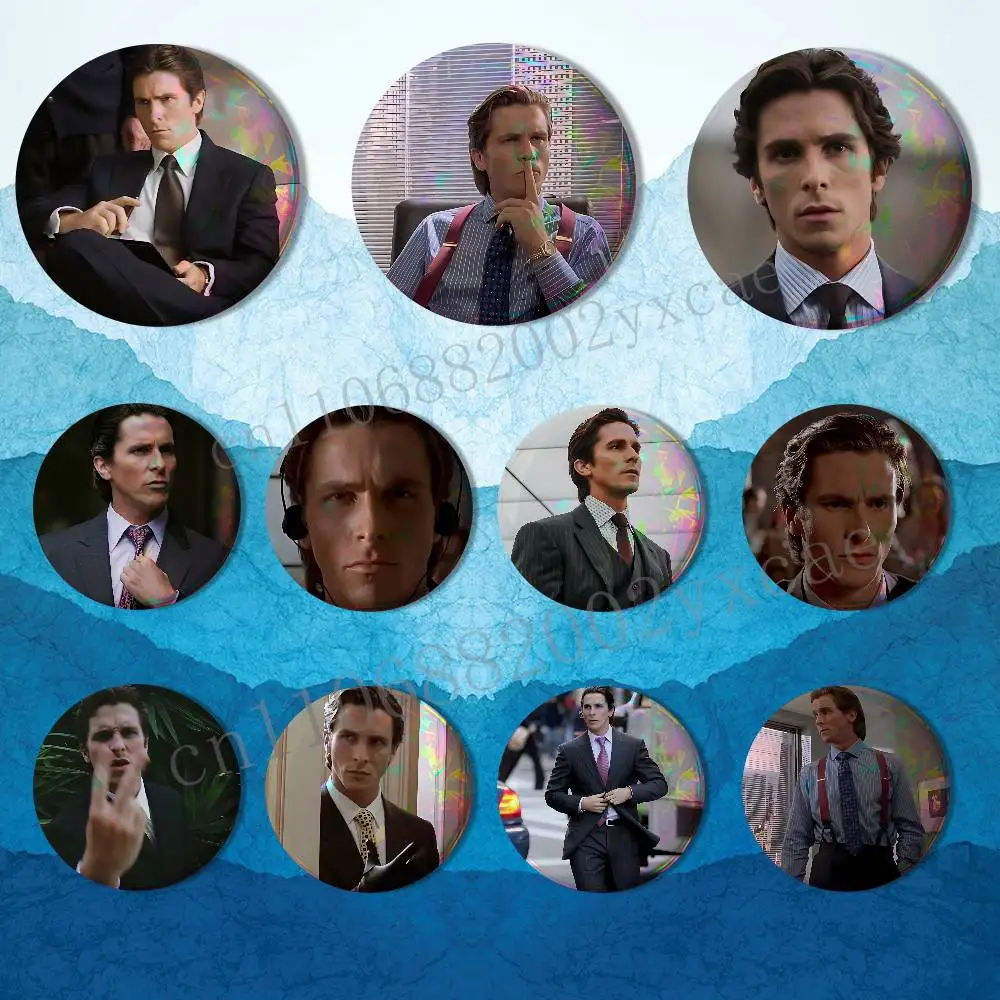 handsome actor Christian Bale HD Print 58mm 44mm Lapel Pins Pretty Derby Round Display Brooches Brooch Badges
handsome actor Christian Bale HD Print 58mm 44mm Lapel Pins Pretty Derby Round Display Brooches Brooch Badges