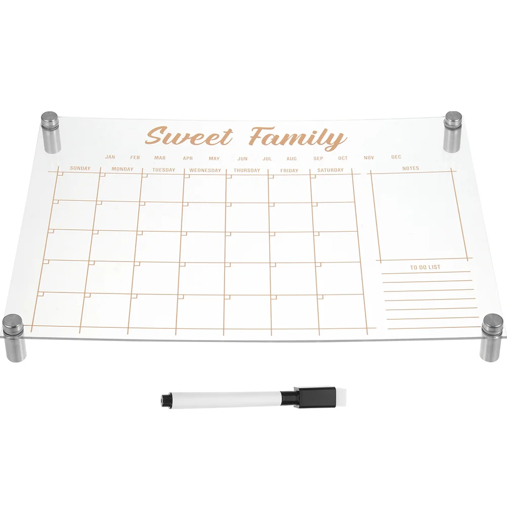 Erasable Memo Board Multifunctional Acrylic Handwritten Message Weekly Planner Decorative Display Wall Calendar Note Pads
Erasable Memo Board Multifunctional Acrylic Handwritten Message Weekly Planner Decorative Display Wall Calendar Note Pads