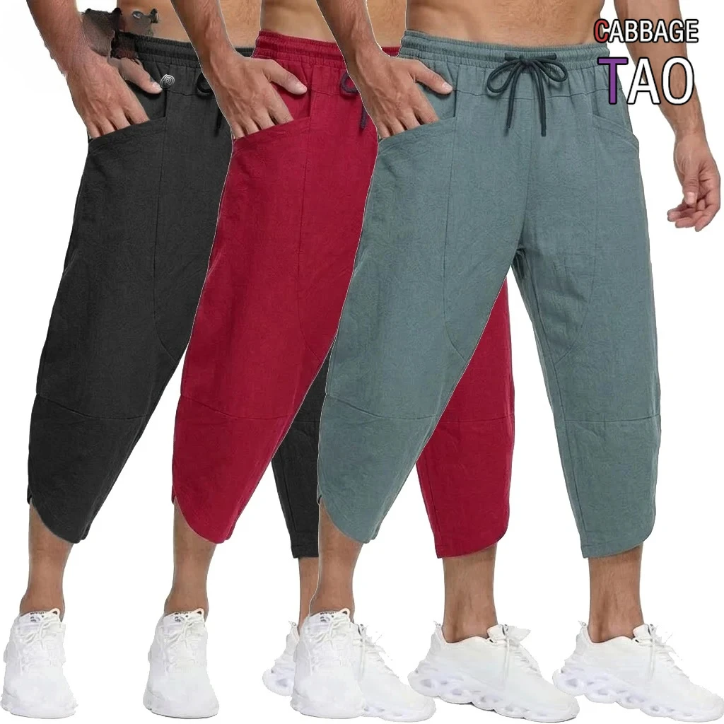 Mens Korean Linen Shorts Multi Pocket Baggy Bottoms Lightweight Summer Casual Shorts for Work Gym Hiking Outdoor Activities
Mens Korean Linen Shorts Multi Pocket Baggy Bottoms Lightweight Summer Casual Shorts for Work Gym Hiking Outdoor Activities