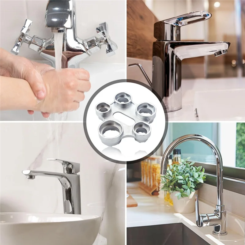 10 In 1 Faucet Aerator Removal Tool, Adapted To Plug In External Thread Aerator Wrench Metal Aerator Wrench Toolm12k
10 In 1 Faucet Aerator Removal Tool, Adapted To Plug In External Thread Aerator Wrench Metal Aerator Wrench Toolm12k