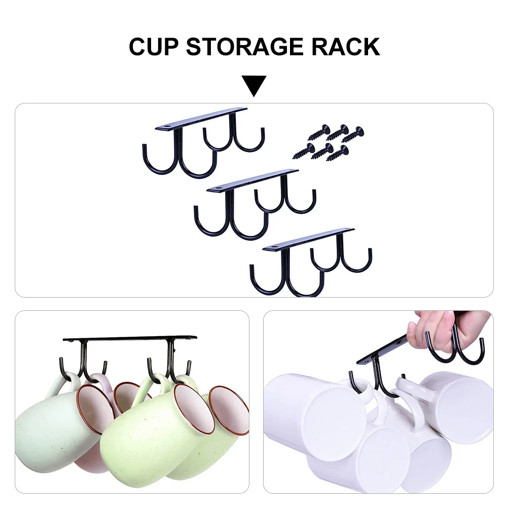 3 pcs Iron Glass Rack Cup Holder Display Stand Storage Organizer for Home Bar Hotel Vertical Horizontal Use
3 pcs Iron Glass Rack Cup Holder Display Stand Storage Organizer for Home Bar Hotel Vertical Horizontal Use