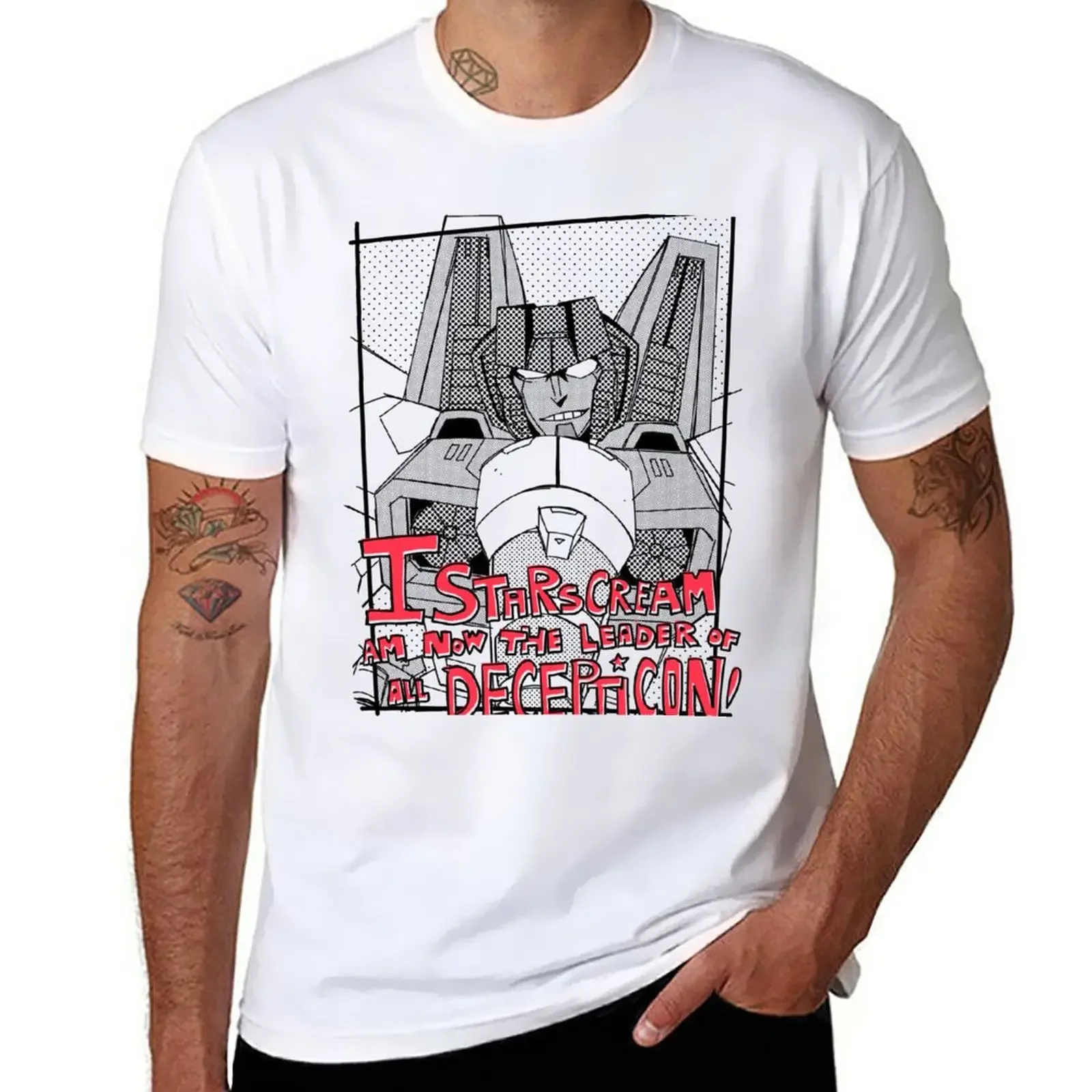 New Starscream's pride T-Shirt aesthetic clothes anime clothes T-shirt short tees Men's cotton t-shirt
New Starscream's pride T-Shirt aesthetic clothes anime clothes T-shirt short tees Men's cotton t-shirt