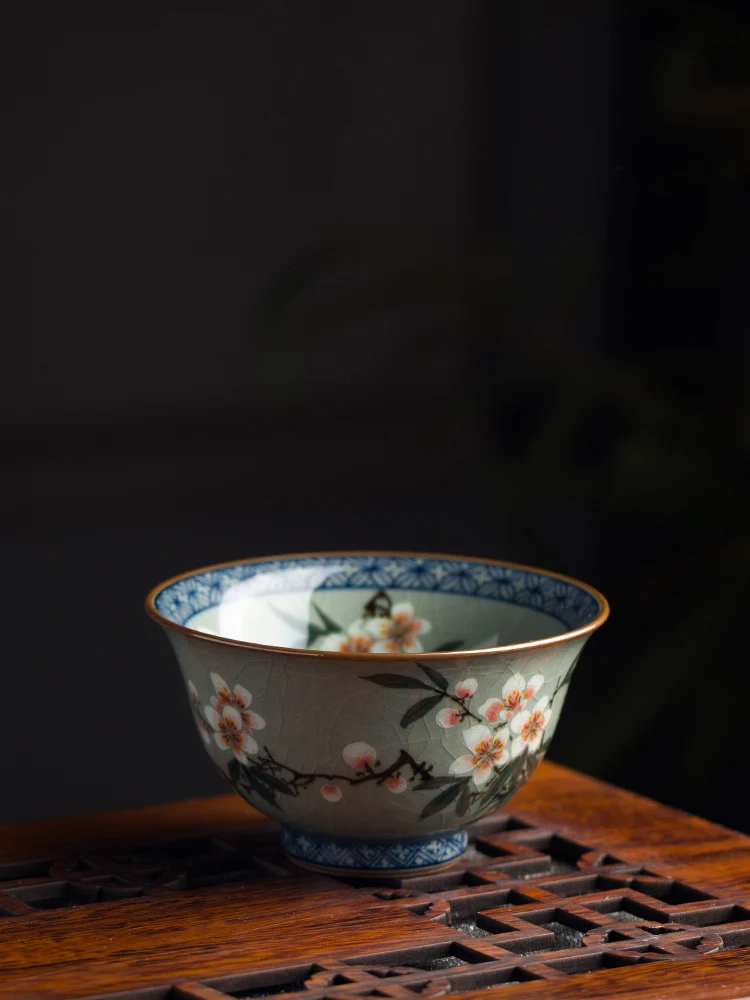 Jingdezhen Cerc Hand-Painted Peach Blossom Owner Cup Tea Cup for Drinking Tea Personal Special Underglaze Color Tea Cup
Jingdezhen Cerc Hand-Painted Peach Blossom Owner Cup Tea Cup for Drinking Tea Personal Special Underglaze Color Tea Cup