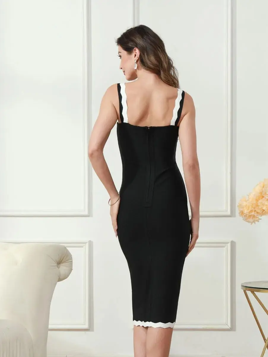 soft fabric camisole slim fit bandage dress elegant evening party birthday costume for women luxury black sleeveless clothing
soft fabric camisole slim fit bandage dress elegant evening party birthday costume for women luxury black sleeveless clothing