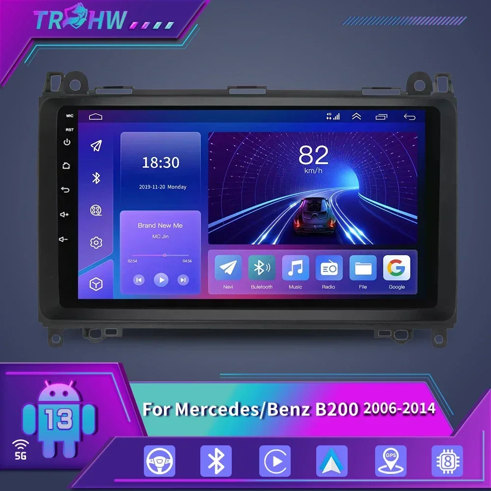 For Mercedes Benz B200 Multimedia Sprinter W906 W639 AB Class W169 W245 Viano Vito Radio GPS Android 13 Car Radio 8GB+128GB
For Mercedes Benz B200 Multimedia Sprinter W906 W639 AB Class W169 W245 Viano Vito Radio GPS Android 13 Car Radio 8GB+128GB