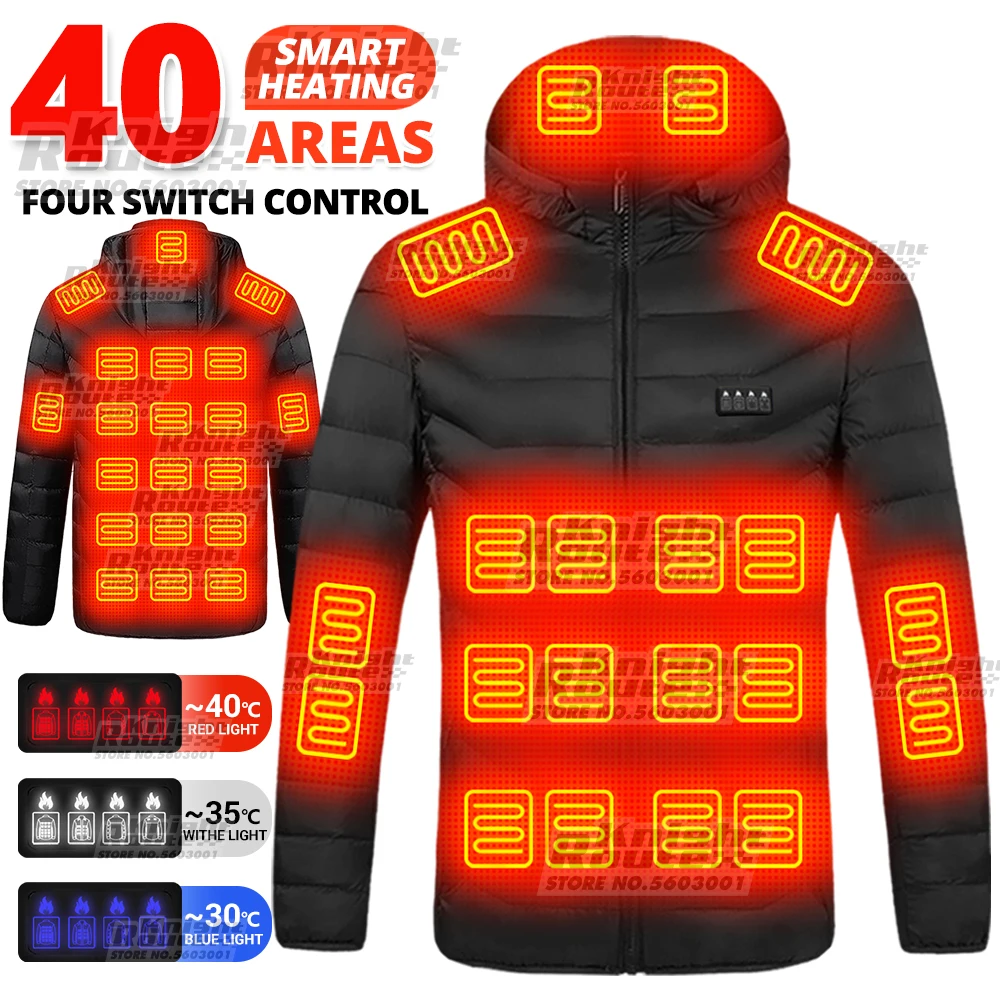 21 Areas Heated Jacket Winter Men's Women's Motorcycle Jacket USB Electric Heating Jacket Heated Vest Moto Thermal Clothing Coat
21 Areas Heated Jacket Winter Men's Women's Motorcycle Jacket USB Electric Heating Jacket Heated Vest Moto Thermal Clothing Coat