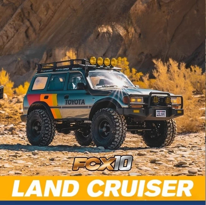 FMS 1:10 FCX10 Land Cruiser LC80 Toyota LC80 Simulated Dual Speed Waterproof Remote Control Off Road Climbing Vehicle RC Model
FMS 1:10 FCX10 Land Cruiser LC80 Toyota LC80 Simulated Dual Speed Waterproof Remote Control Off Road Climbing Vehicle RC Model