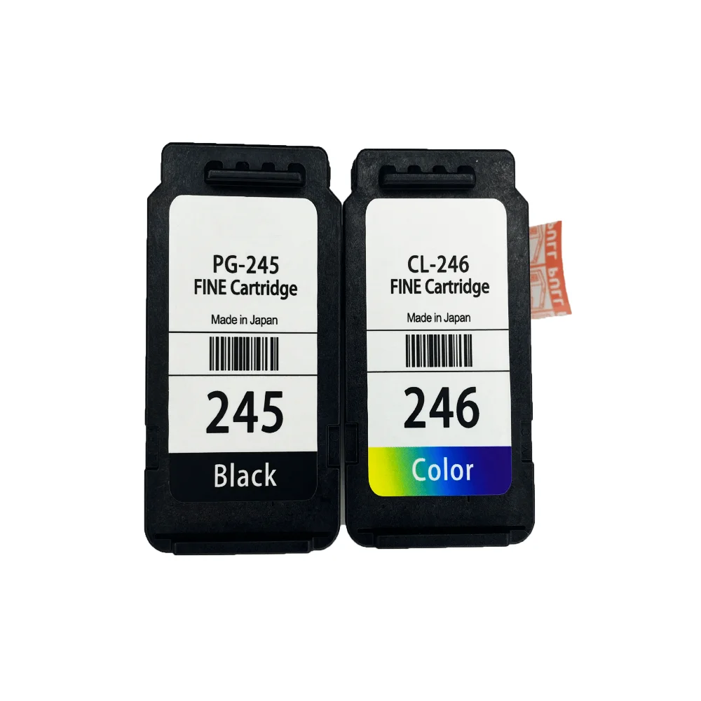 PG245 CL246 Original Ink Cartridges PG 245 PG-245 CL 246 for Pixma iP2820 MX492 MG2924 MX492 MG2520 printers
PG245 CL246 Original Ink Cartridges PG 245 PG-245 CL 246 for Pixma iP2820 MX492 MG2924 MX492 MG2520 printers