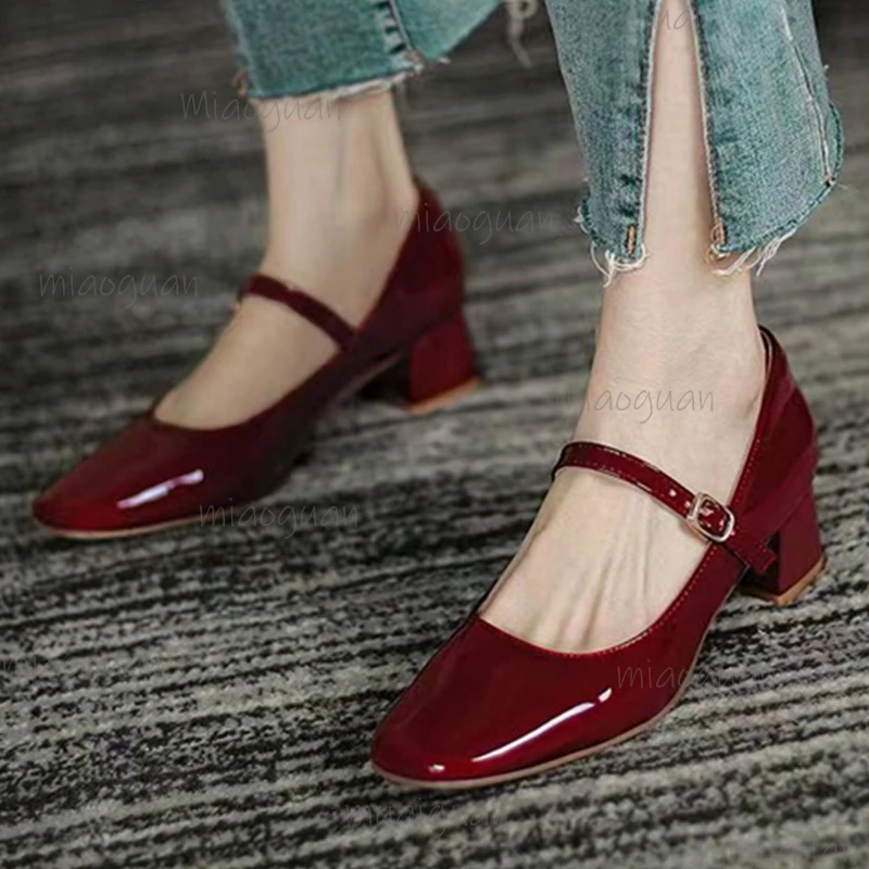 French Style Square Toe High Heel Pumps Women's New All-Season Mid-Heel Retro Mary Jane Shoes Fashion Vacation Ladies Footwears
French Style Square Toe High Heel Pumps Women's New All-Season Mid-Heel Retro Mary Jane Shoes Fashion Vacation Ladies Footwears