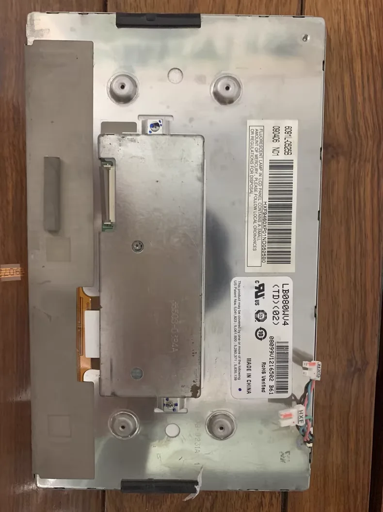8-inch LB080WV4-TD02 Lcd Screen Test normal before sending
8-inch LB080WV4-TD02 Lcd Screen Test normal before sending
