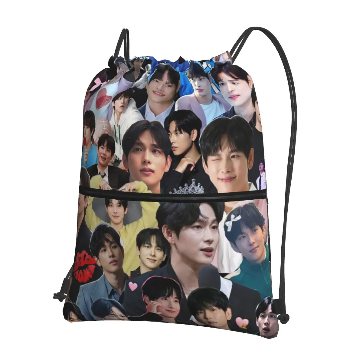 Yim Si Wan Kpop Backpacks Portable Drawstring Bundle Pocket Sports Bag Book Bags for Travel School
Yim Si Wan Kpop Backpacks Portable Drawstring Bundle Pocket Sports Bag Book Bags for Travel School