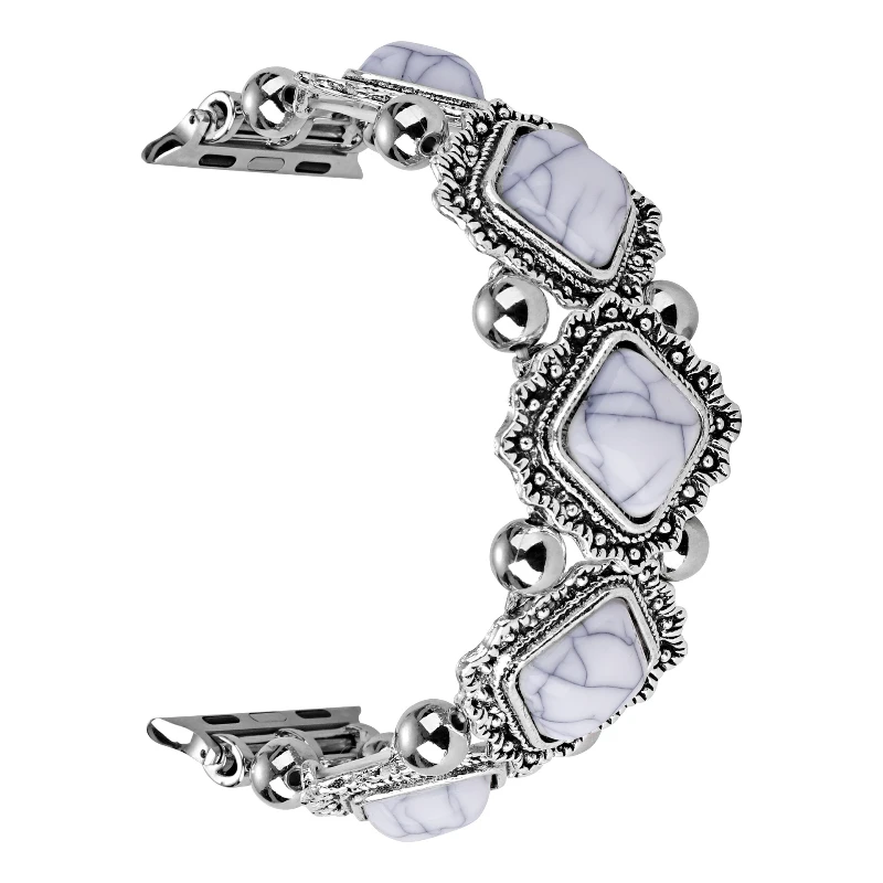 Tribal Ethnic Bohemian Vintage Metal Stone Bracelet for Apple Watch Belt Gypsy Boho Bracelet Festival Women Jewelry Watchband
Tribal Ethnic Bohemian Vintage Metal Stone Bracelet for Apple Watch Belt Gypsy Boho Bracelet Festival Women Jewelry Watchband