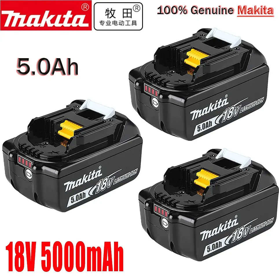 Makita оригинальная 18 в Makita 6000 мАч литий-ионная аккумуляторная батарея 18 в сверло сменные батареи BL1860 BL1830 BL1850 BL1860B
Makita оригинальная 18 в Makita 6000 мАч литий-ионная аккумуляторная батарея 18 в сверло сменные батареи BL1860 BL1830 BL1850 BL1860B