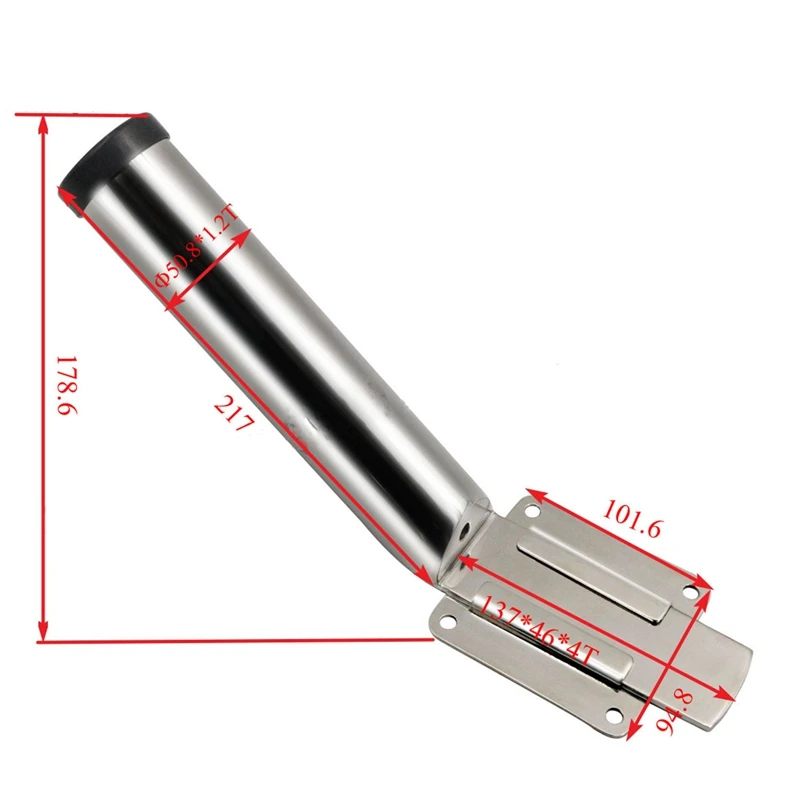 Fishing rod Marine Fishing Rod Holder Stainless Steel Slide Mount Removable Fishing Rod Holder 
Fishing rod Marine Fishing Rod Holder Stainless Steel Slide Mount Removable Fishing Rod Holder