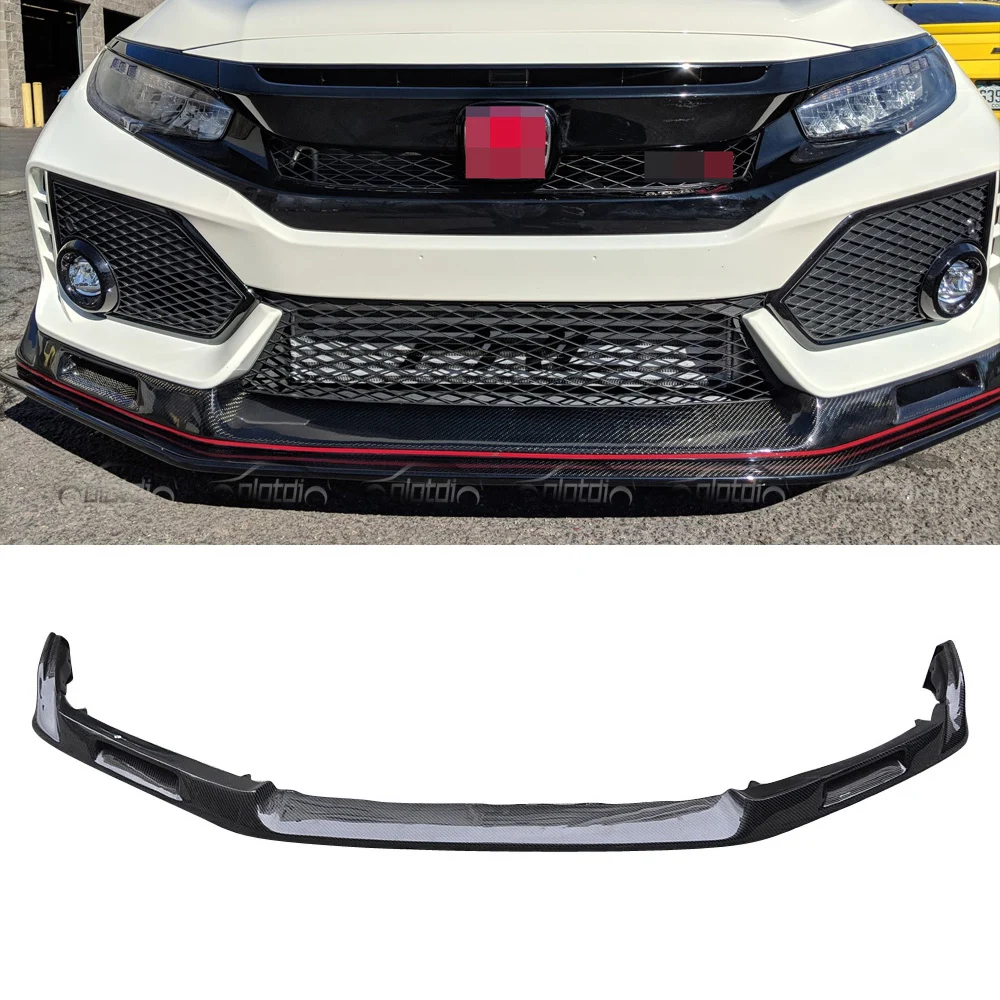 EV Style Carbon Front Bumper Lip Chin Spoiler Front Splitter for 10TH Gen FK8 Type R Si 2016+
EV Style Carbon Front Bumper Lip Chin Spoiler Front Splitter for 10TH Gen FK8 Type R Si 2016+
