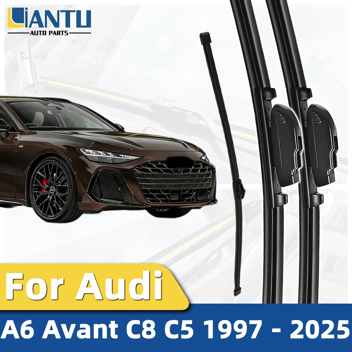 1/3PCS Front And Rear Wiper Kit For Audi A6 Avant C8 C5 1997-2025 Windshield Wiper Silent Wiper Automotive Accessories 2024 2023
1/3PCS Front And Rear Wiper Kit For Audi A6 Avant C8 C5 1997-2025 Windshield Wiper Silent Wiper Automotive Accessories 2024 2023