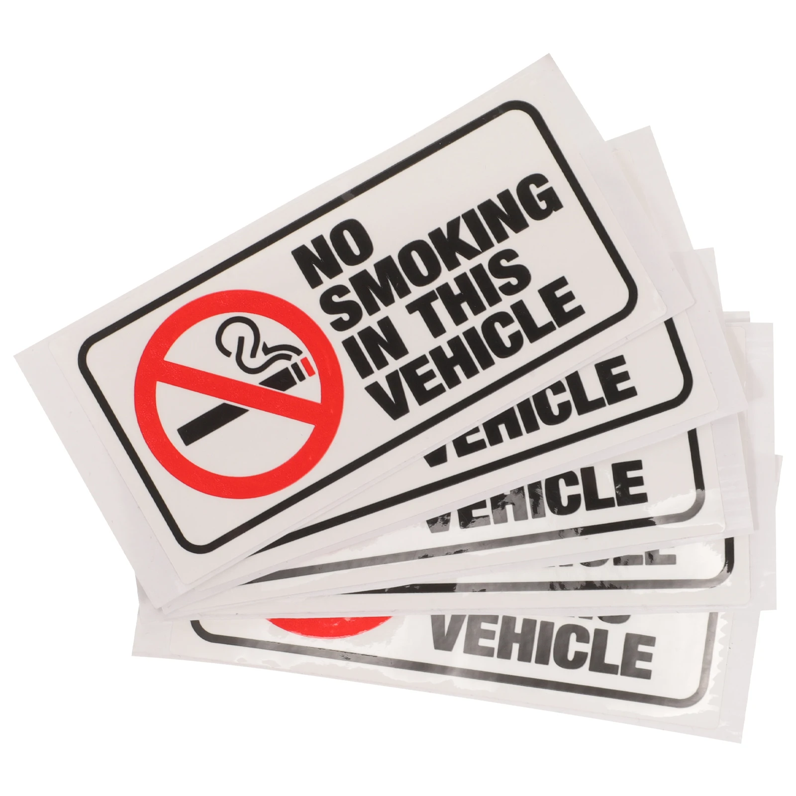 6 pcs No Smoking Sticker Signs Waterproof for Warning Vehicle Decals Labels Safety Traffic Sign
6 pcs No Smoking Sticker Signs Waterproof for Warning Vehicle Decals Labels Safety Traffic Sign