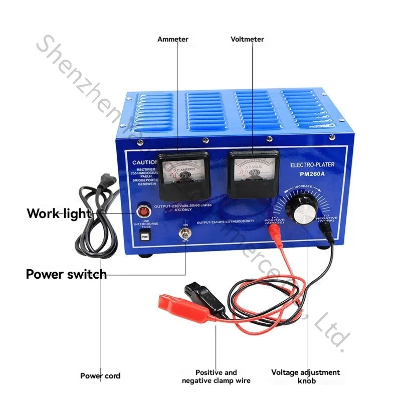 Gold plating and gold plating tools, 10A high-power jewelry gold plating machine
Gold plating and gold plating tools, 10A high-power jewelry gold plating machine