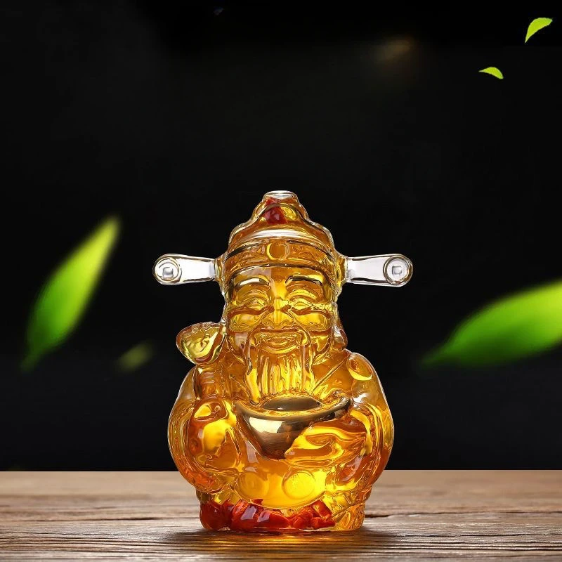 The God of Wealth Soaking Wine Bottle, Household Creative High-Grade Bottle, Pure Hand-Made, High Borosilicate, Heat-resisting G
The God of Wealth Soaking Wine Bottle, Household Creative High-Grade Bottle, Pure Hand-Made, High Borosilicate, Heat-resisting G