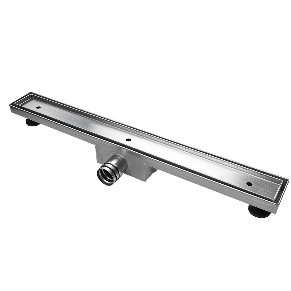 SUS304 stainless steel floor drain, thickened side drain strip, large sewer displacement bathroom toilet
SUS304 stainless steel floor drain, thickened side drain strip, large sewer displacement bathroom toilet