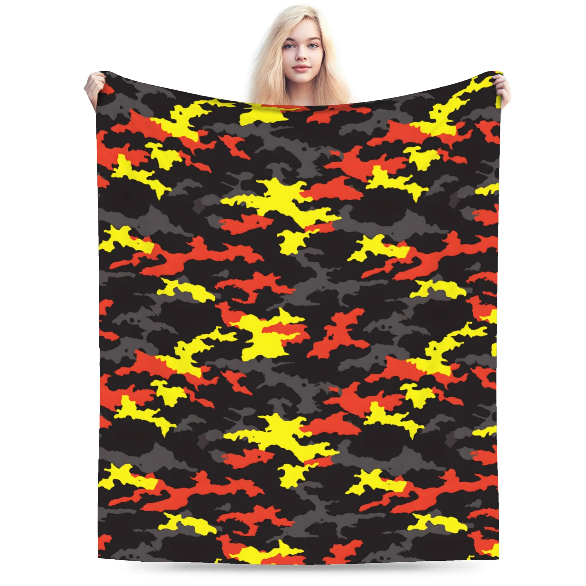 Camo Camouflage Blanket Fleece All Season Breathable Super Soft Throw Blankets for Home Bedroom Rug Piece
Camo Camouflage Blanket Fleece All Season Breathable Super Soft Throw Blankets for Home Bedroom Rug Piece