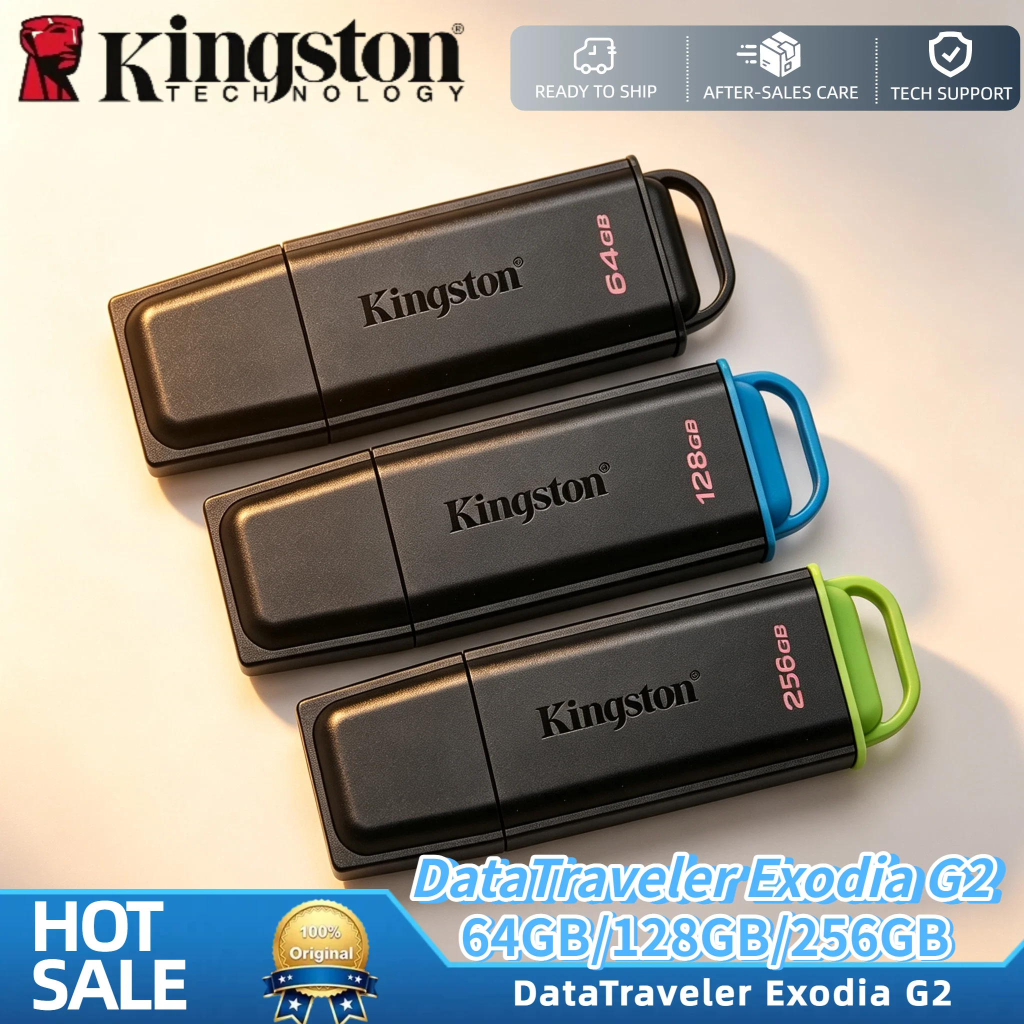 Kingston 64GB 128GB 256GB 512GB DataTraveler Exodia USB 3.2 DTXG2 Pen Drive U Disk Memory Stick for PC Pro
Kingston 64GB 128GB 256GB 512GB DataTraveler Exodia USB 3.2 DTXG2 Pen Drive U Disk Memory Stick for PC Pro