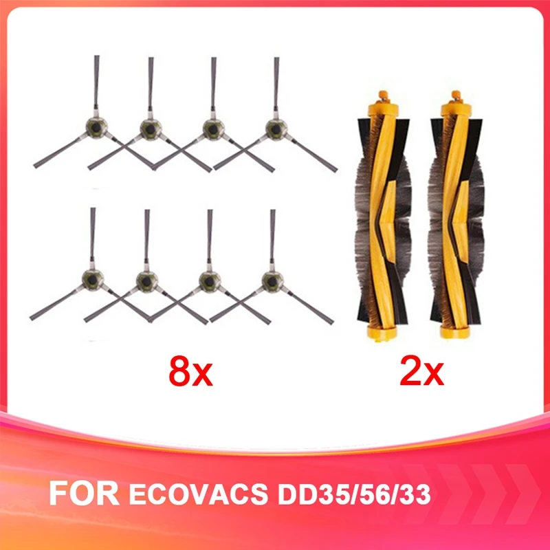 Для роботов-пылесосов ECOVACS DD35/56/33, аксессуары для пылесосов, запасные части для основной боковой щетки
Для роботов-пылесосов ECOVACS DD35/56/33, аксессуары для пылесосов, запасные части для основной боковой щетки