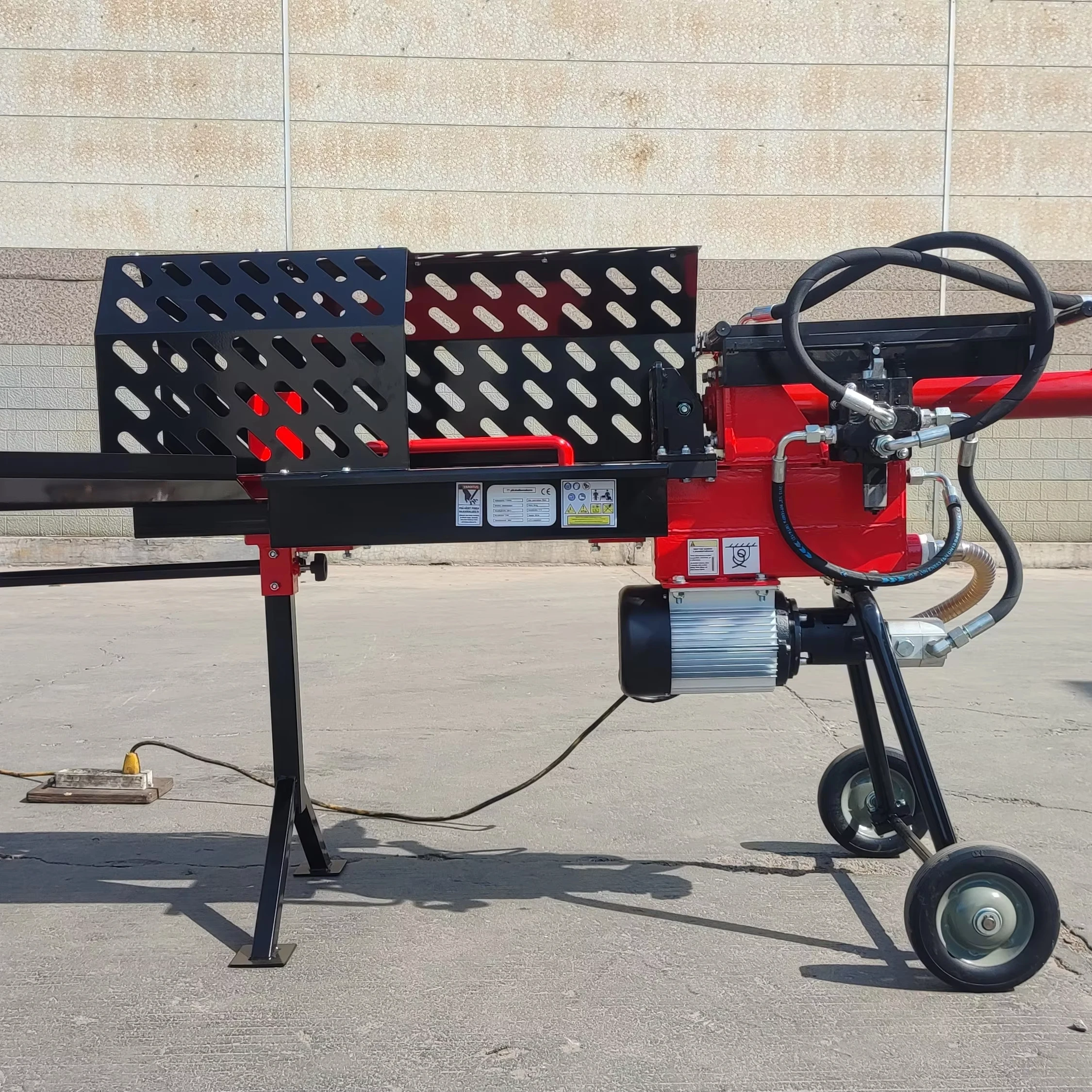 CE Approved Rapid Strike Kinetic Log Splitter Electric Log Splitting Machine&Customizable Appearance
CE Approved Rapid Strike Kinetic Log Splitter Electric Log Splitting Machine&Customizable Appearance