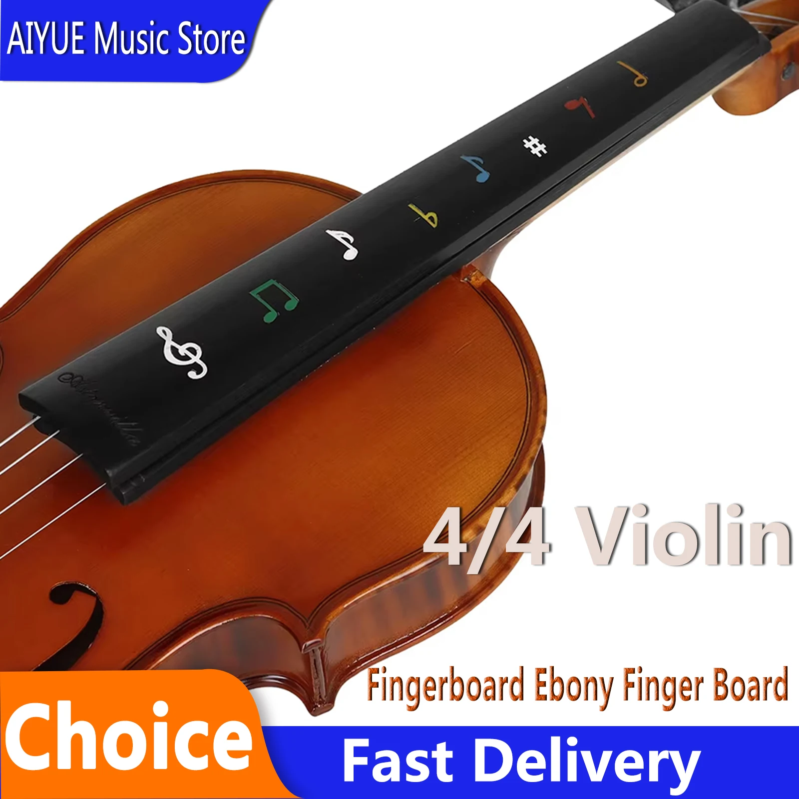 Astonvilla Violin Ebony Fingerboard 4/4 Fiddle Fretboard Ebony Wood Professions High Quality Stringed Instrument Accessory
Astonvilla Violin Ebony Fingerboard 4/4 Fiddle Fretboard Ebony Wood Professions High Quality Stringed Instrument Accessory