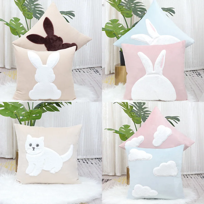 Jiuyi, animal embroidered pillow, new simple home car pillow cover, spot wholesale pillow cover American style
Jiuyi, animal embroidered pillow, new simple home car pillow cover, spot wholesale pillow cover American style