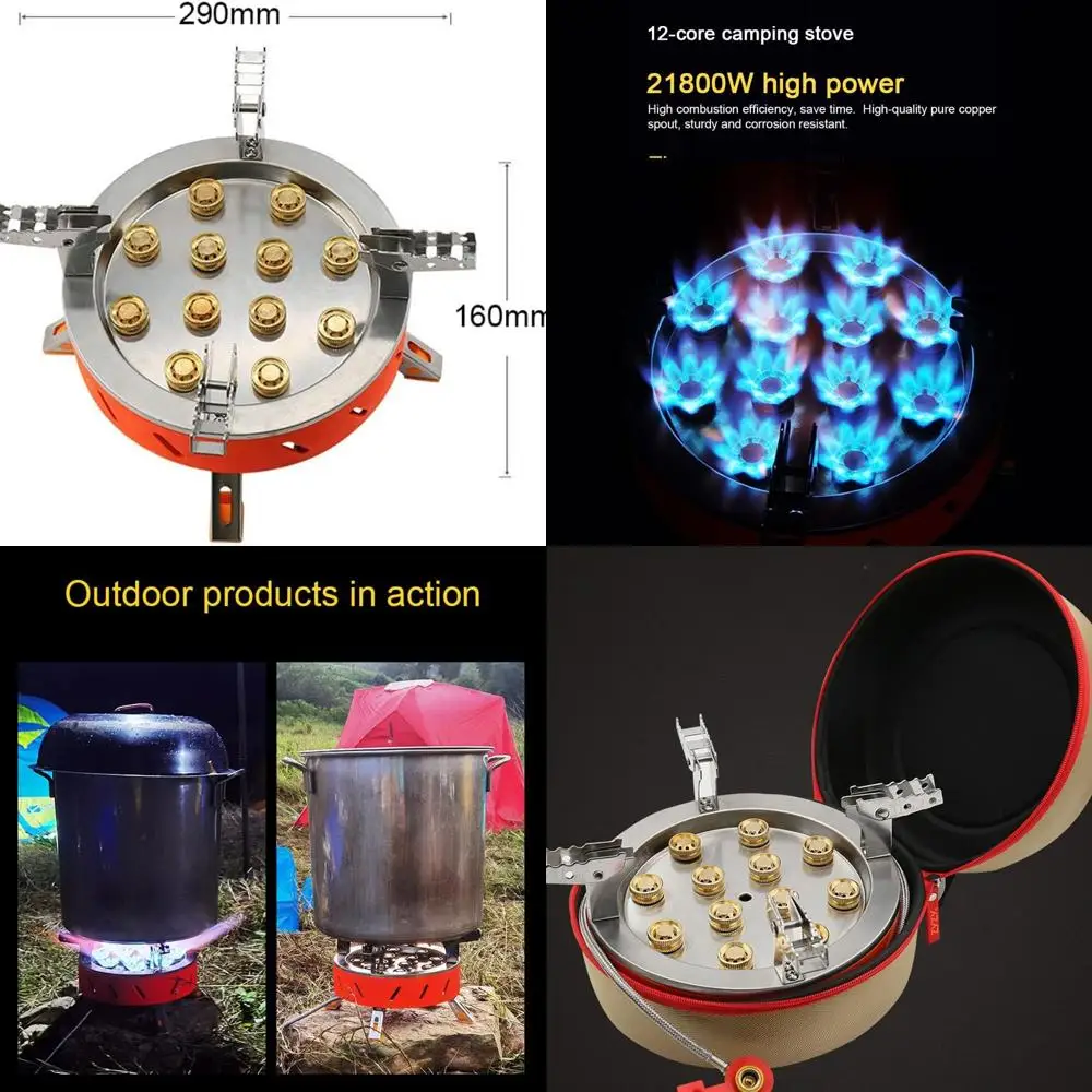Кемпинговая плита, 12-ядерная походная плита, мощная газовая плита 21800 Вт, походная плита, ветрозащитная, с пьезозажиганием, регулируемая Va
Кемпинговая плита, 12-ядерная походная плита, мощная газовая плита 21800 Вт, походная плита, ветрозащитная, с пьезозажиганием, регулируемая Va