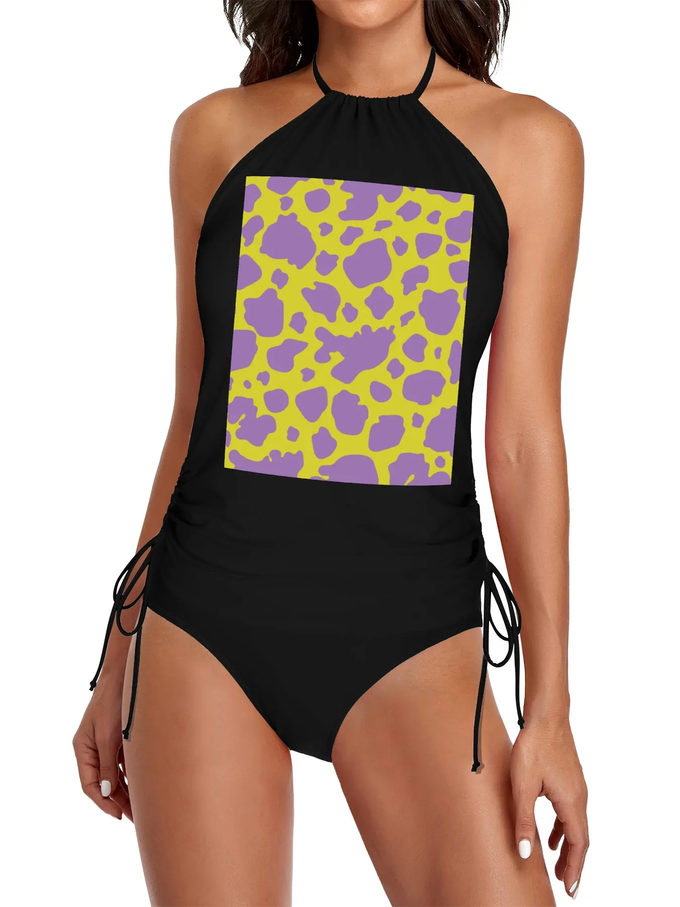 Cow Print - Neon Green & Violet Split Swimsuit Set beach clothes ladies Swimwear women beachwear woman 2025
Cow Print - Neon Green & Violet Split Swimsuit Set beach clothes ladies Swimwear women beachwear woman 2025