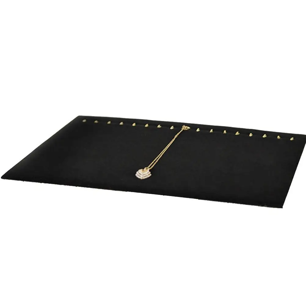 17 Hook Jewelry Tray Soft Velvet 17 Hooks ganize Jewelry Necklace Display Tray Display Women ganizer
17 Hook Jewelry Tray Soft Velvet 17 Hooks ganize Jewelry Necklace Display Tray Display Women ganizer
