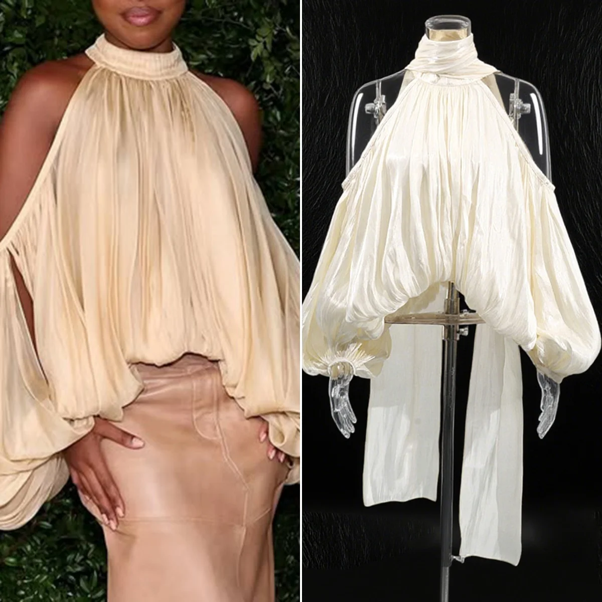 Сексуальная однотонная женская одежда со складками и открытыми плечами, элегантная вечерняя одежда для вечеринок, дня рождения, знаменитостей, клубная одежда для показа мод
Сексуальная однотонная женская одежда со складками и открытыми плечами, элегантная вечерняя одежда для вечеринок, дня рождения, знаменитостей, клубная одежда для показа мод