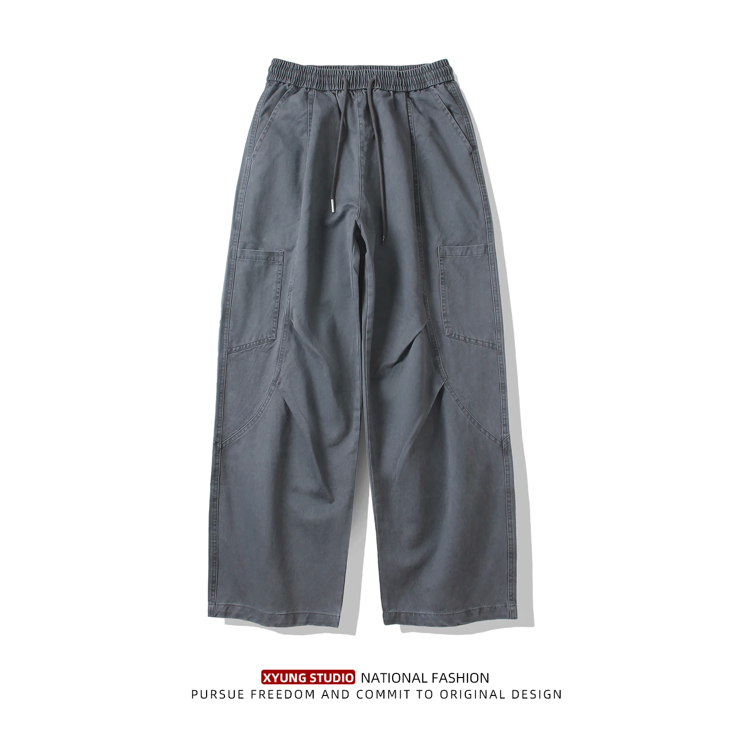 Cool American Sle Men's Cargo Pants Autumn New Arrival Multi-ket Workwear Loose Straight Leg Wide Leg Pants Trendy
Cool American Sle Men's Cargo Pants Autumn New Arrival Multi-ket Workwear Loose Straight Leg Wide Leg Pants Trendy