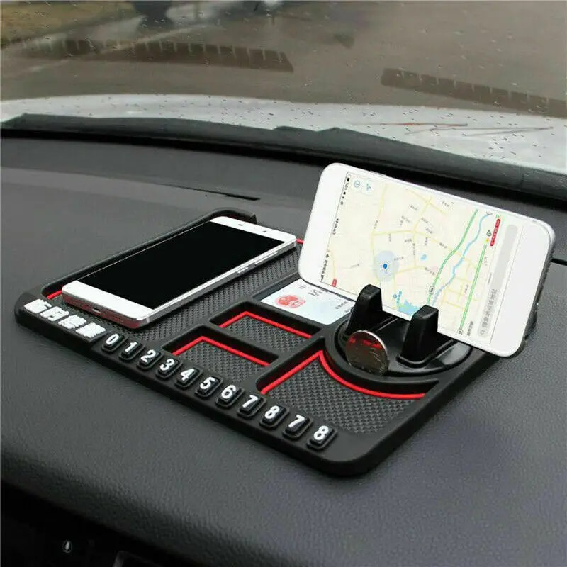1PC Multi-Functional Car Mobile Phone Holder Dashboard Mount Mat Non Slip Grip Stand Anti Skid Pad KS Car Interior Accessories
1PC Multi-Functional Car Mobile Phone Holder Dashboard Mount Mat Non Slip Grip Stand Anti Skid Pad KS Car Interior Accessories