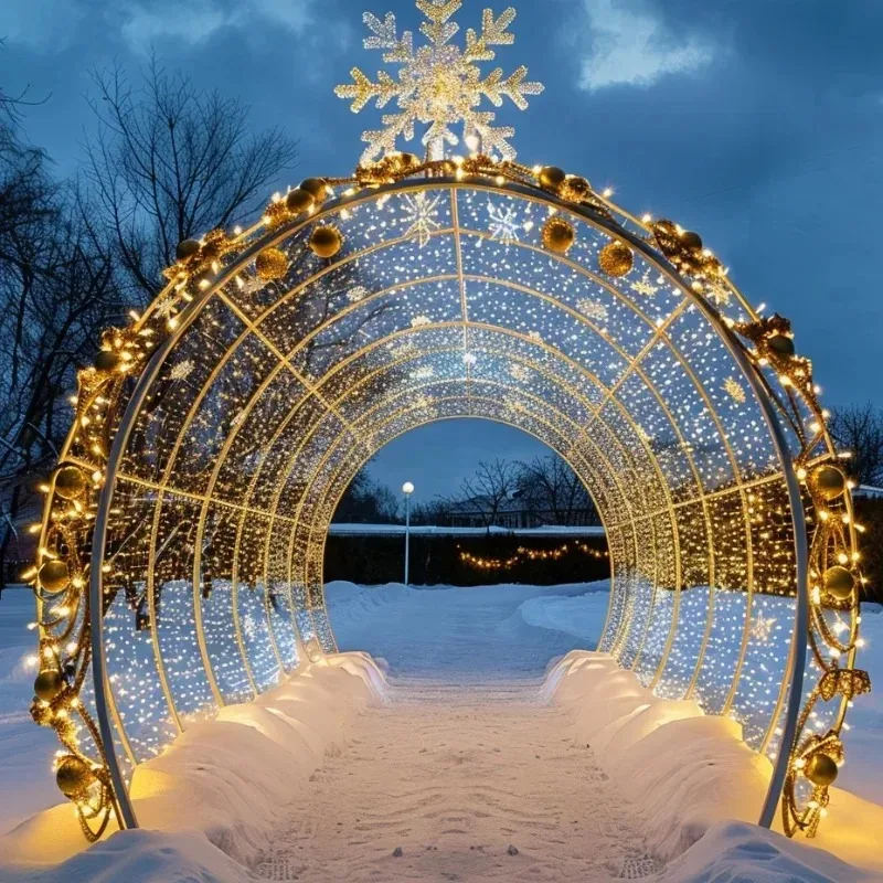 Hot Sale Garden Wedding Arch Light Decoration Christmas Light Emitting Diode Arch Decoration
Hot Sale Garden Wedding Arch Light Decoration Christmas Light Emitting Diode Arch Decoration