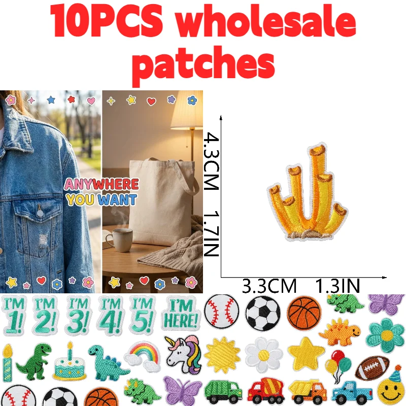 10PCS Wholesale Cute Marine Life Embroidery Cloth Sticker Octopus Jellyfish Shell Coral Fish Seaweed For Ocean Bag Decoration
10PCS Wholesale Cute Marine Life Embroidery Cloth Sticker Octopus Jellyfish Shell Coral Fish Seaweed For Ocean Bag Decoration