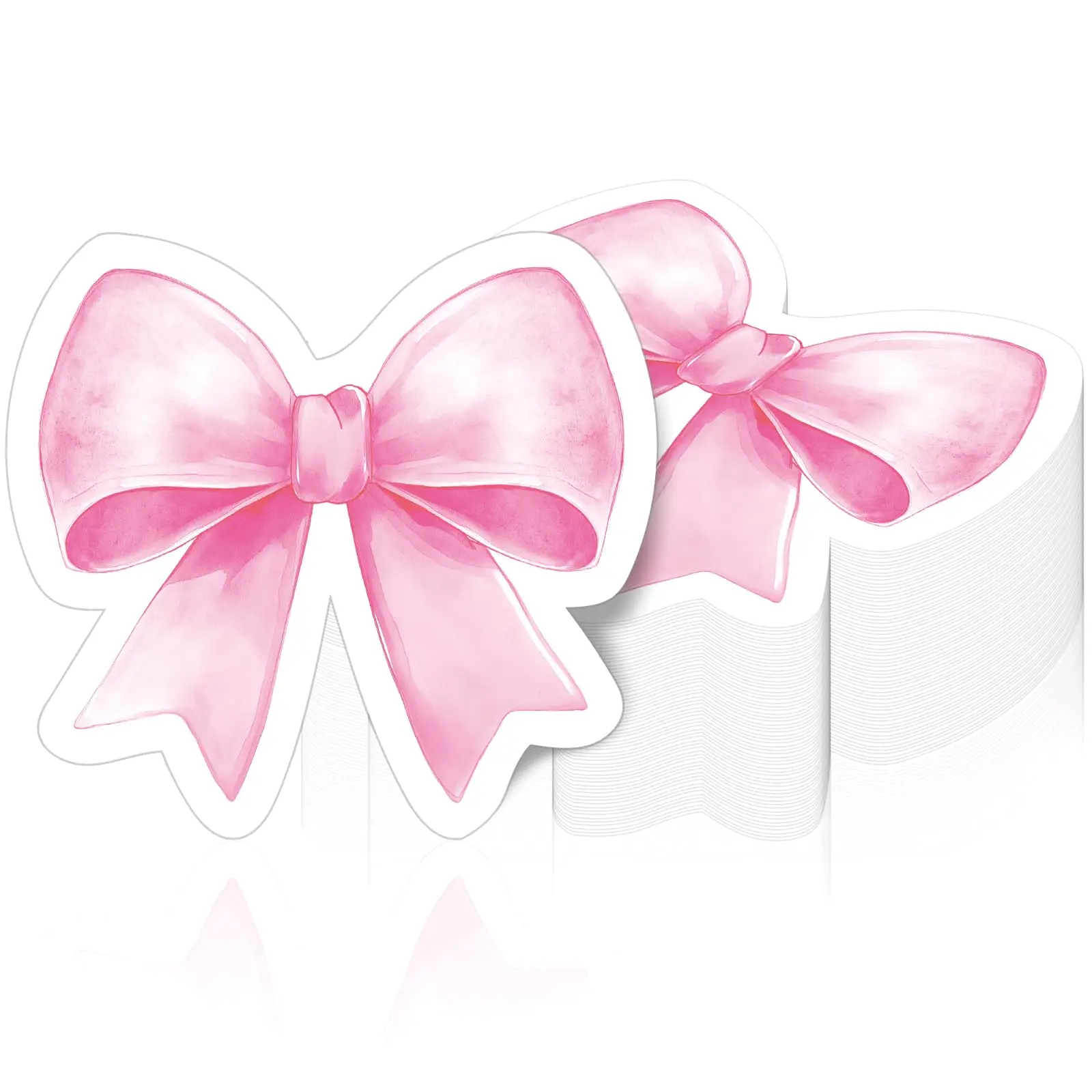 50 Pieces Pink Bow Napkins, for Bow Party Supplies, Pink Girls Party Birthday Wedding Decorations
50 Pieces Pink Bow Napkins, for Bow Party Supplies, Pink Girls Party Birthday Wedding Decorations