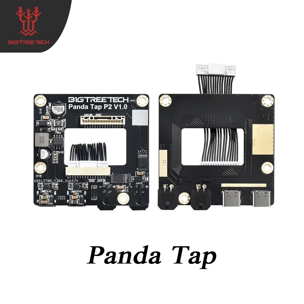 BIGTREETECH Panda Tap Dedicated Power Expansion Hub 5V Type-C & 24V Ports For Bambu Lab P2S/X2D 3D Printer Accessories Like Fit
BIGTREETECH Panda Tap Dedicated Power Expansion Hub 5V Type-C & 24V Ports For Bambu Lab P2S/X2D 3D Printer Accessories Like Fit