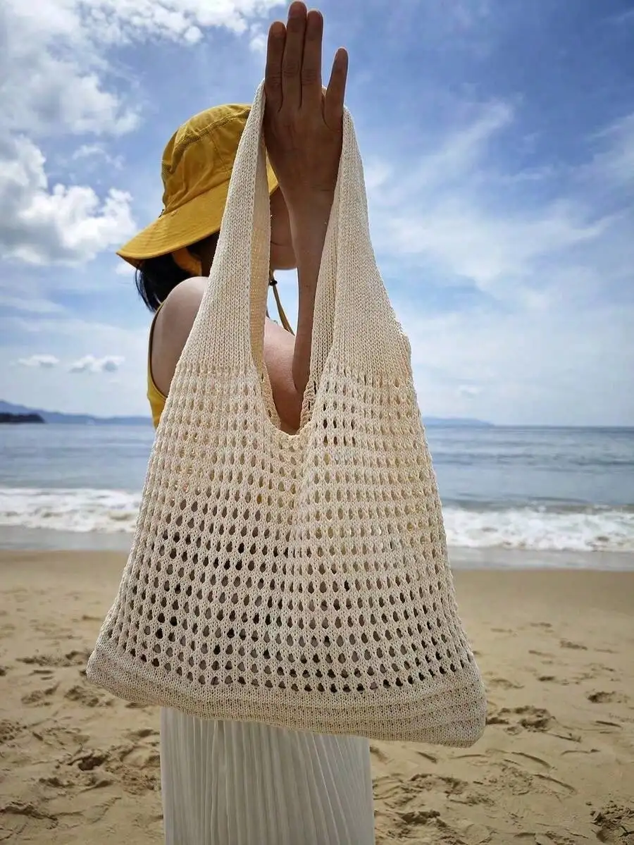 Back To School Season, Plus Size Women Handbag, Women Knitted Shoulder Bag, Vintage Hollow Out Woven Large Capacity Floral Decor Tote Bag, Crochet Bag, Women Crochet Bag, Summer Beach Tote Bag , Beach Bag, Woven Bag, Straw Bag
Back To School Season, Plus Size Women Handbag, Women Knitted Shoulder Bag, Vintage Hollow Out Woven Large Capacity Floral Decor Tote Bag, Crochet Bag, Women Crochet Bag, Summer Beach Tote Bag , Beach Bag, Woven Bag, Straw Bag