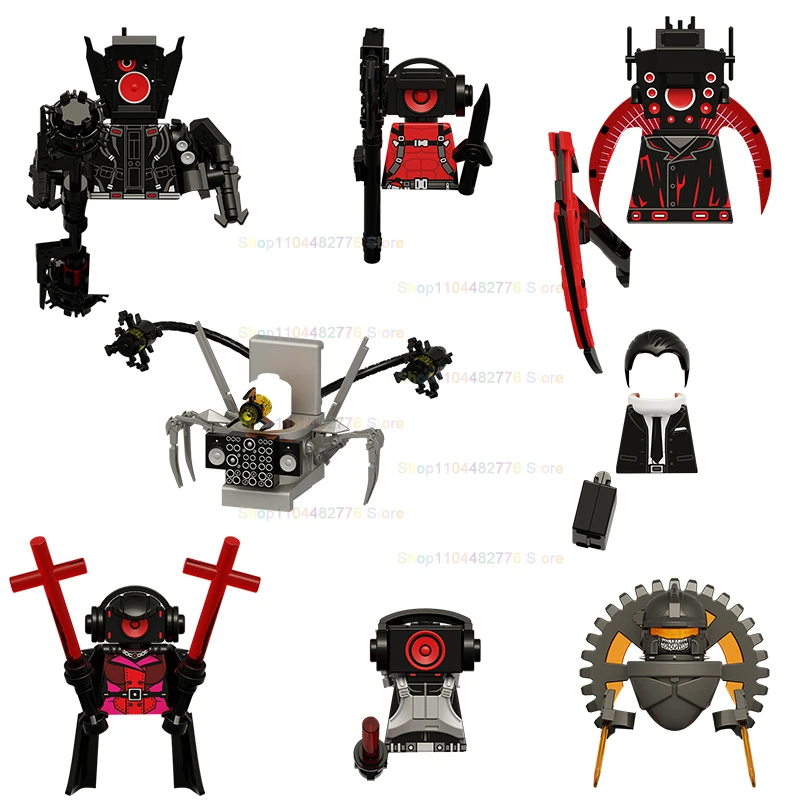 Hot Toilet Man Building Blocks Action Figures Creative Decor DIY Collection Kids for Toys Christmas Gift K2287 K2288 K2289 K2290
Hot Toilet Man Building Blocks Action Figures Creative Decor DIY Collection Kids for Toys Christmas Gift K2287 K2288 K2289 K2290