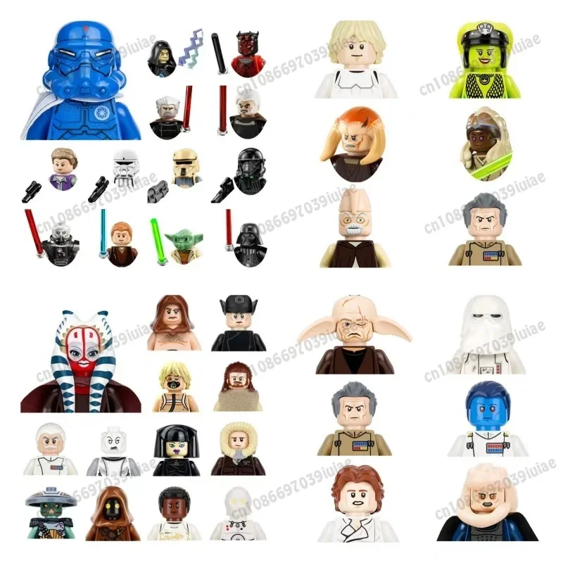 Hot Toys STAR WARS Count Dooku Obi-Wan Han Solo Robot Figure Toy Bricks Assembling Doll Building Blocks PG666 TV8052 TV8030
Hot Toys STAR WARS Count Dooku Obi-Wan Han Solo Robot Figure Toy Bricks Assembling Doll Building Blocks PG666 TV8052 TV8030