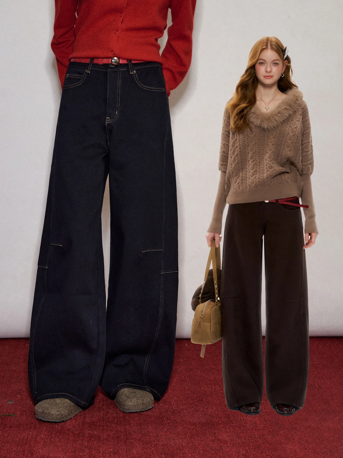 Джинсы AsGony Red Belted Original Denim Faded Loose Fit Decorative Frayed с высокой талией, прямые, неэластичные, повседневные
Джинсы AsGony Red Belted Original Denim Faded Loose Fit Decorative Frayed с высокой талией, прямые, неэластичные, повседневные