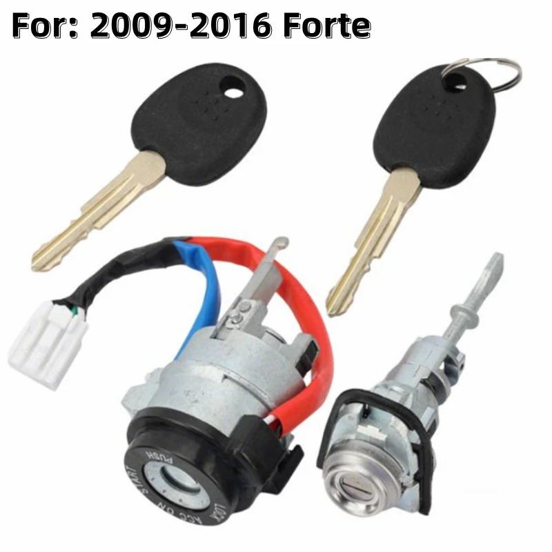 Full Car Lock Cylinder Set Ignition Switch Door Lock Barrel Kit For Kia 2009-2016 Forte With 2Pcs Key
Full Car Lock Cylinder Set Ignition Switch Door Lock Barrel Kit For Kia 2009-2016 Forte With 2Pcs Key