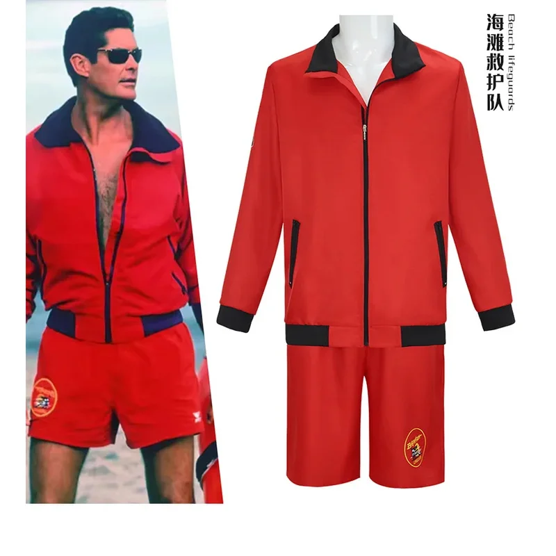 Anime Pam and Tommy Cosplay David Hasselhoff Men's Red Baywatch Lifeguard Costume Jacket Shorts Set Outfit 5ftu 5ftu^
Anime Pam and Tommy Cosplay David Hasselhoff Men's Red Baywatch Lifeguard Costume Jacket Shorts Set Outfit 5ftu 5ftu^
