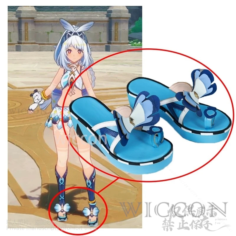 Аниме игра Genshin Impact Косплей Mualani Cos босоножки летняя одежда косплей Хэллоуин аксессуары для женщин и мужчин Mualani
Аниме игра Genshin Impact Косплей Mualani Cos босоножки летняя одежда косплей Хэллоуин аксессуары для женщин и мужчин Mualani