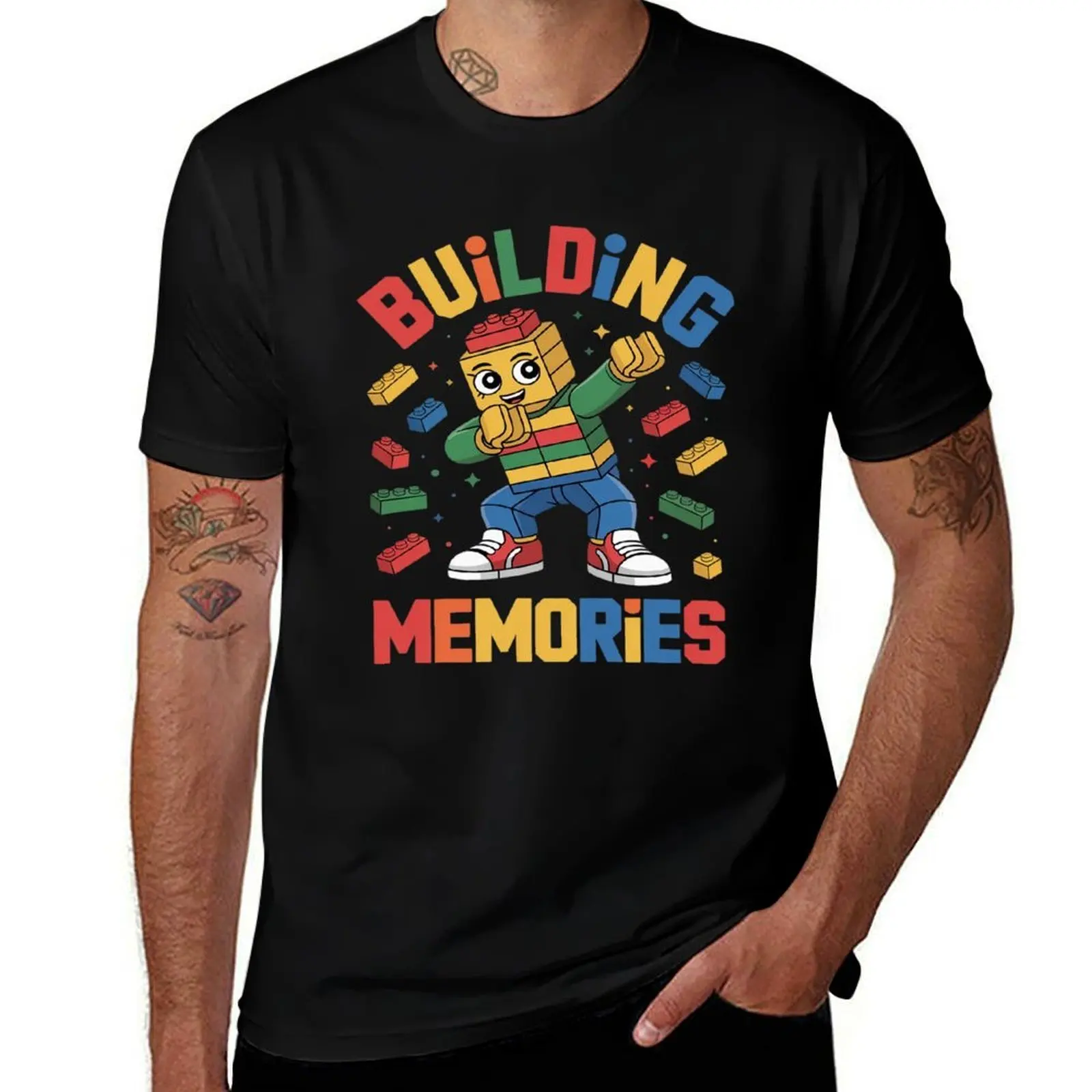 Building Memories Master Builder Building Bricks Blocks Dab T-Shirt boys whites mens graphic t-shirts pack
Building Memories Master Builder Building Bricks Blocks Dab T-Shirt boys whites mens graphic t-shirts pack