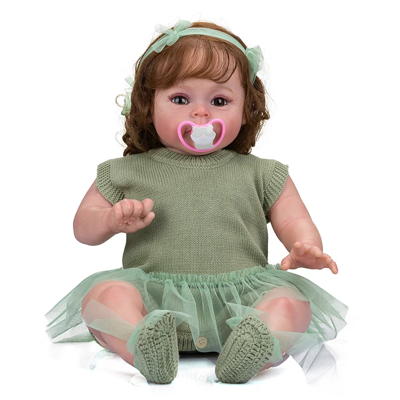 24inch Already Painted Finished Doll Toddler Girl Sue-Sue 3D Skin Visible Veins Hand Rooted Hair Art Doll with blue eye
24inch Already Painted Finished Doll Toddler Girl Sue-Sue 3D Skin Visible Veins Hand Rooted Hair Art Doll with blue eye