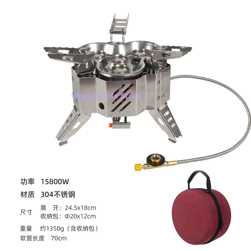 High Flame Camping Gas Stove Portable EN417 Butane Burner Compact Outdoor Cooking Stove Backpacking High Heat Stove
High Flame Camping Gas Stove Portable EN417 Butane Burner Compact Outdoor Cooking Stove Backpacking High Heat Stove